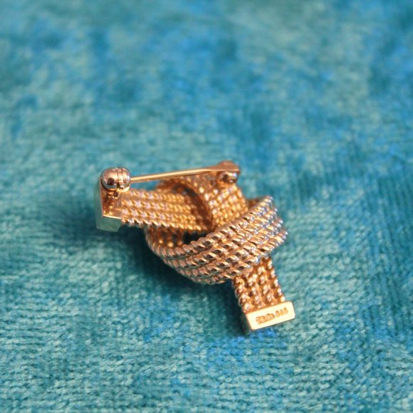 Tiffany & Co Knot Pin Brooch - Picture 7 of 9